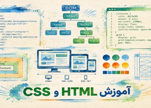 آموزش html css